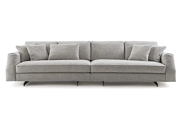 Ecksofa aus Stoff mit abnehmbarem Bezug Frigerio Davis Class Fabrik Frigerio aus Italien. Foto №1