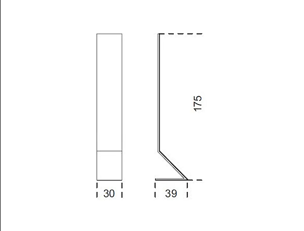 Freistehender Spiegel aus Glas Gallotti&Radice ZED Fabrik Gallotti & Radice aus Italien. Foto №2