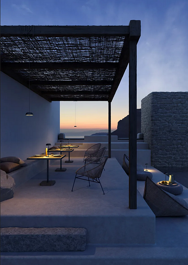 Multifunktionale tragbare Pendelleuchte Float AXOLIGHT Fabrik Axolight aus Italien. Foto №20