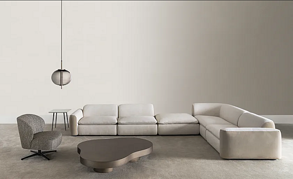 Runder niedriger MDF Couchtisch Nuvola CASAMILANO Fabrik CASAMILANO aus Italien. Foto №4