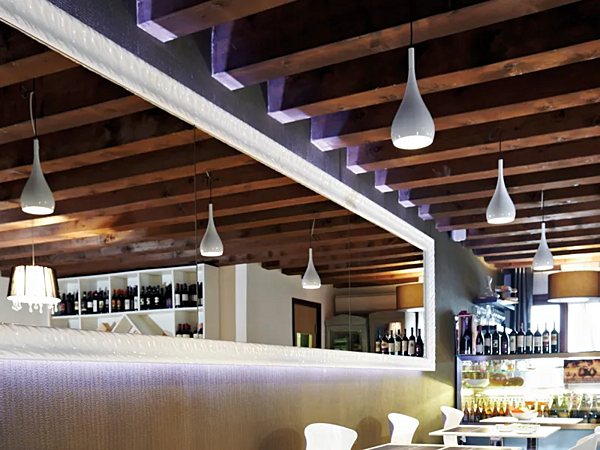 Metallpendelleuchte Bijou Fabbian Fabrik Fabbian aus Italien. Foto №3