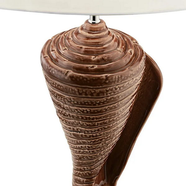 Keramische Tischlampe Conus MARIONI Fabrik MARIONI aus Italien. Foto №3