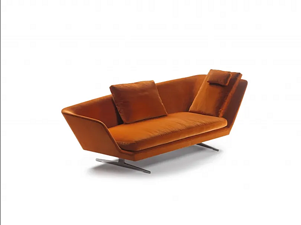 Tagbett aus Stoff mit Rückenlehne FLEXFORM ZEUS Fabrik FLEXFORM aus Italien. Foto №2