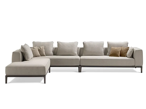 Ecksofa aus Stoff mit 7 Sitzen MILO GHIDINI1961 Fabrik GHIDINI1961 aus Italien. Foto №1