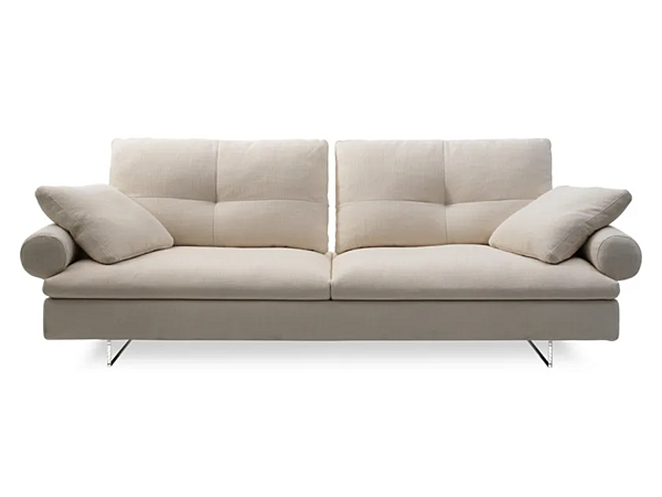 Ecksofa aus Stoff mit obiteter Rückenlehne Saba Limes New Fabrik SABA aus Italien. Foto №1