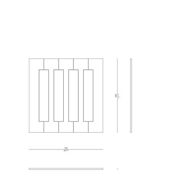 Bildschirm ROSSATO RHC-28 Fabrik ROSSATO aus Italien. Foto №4