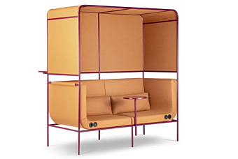 Modularer Stoff-Iglu-Sofa mit Couchtisch Passepartout Adrenalina "IMB1076323, IMB1067324, IMB1072979"