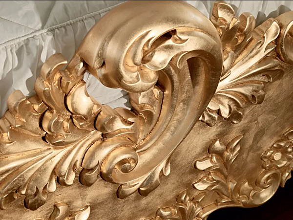 Doppelbett mit gepolsterter Rückenlehne Modenese Luxury Interiors 11206 Fabrik MODENESE GASTONE aus Italien. Foto №3