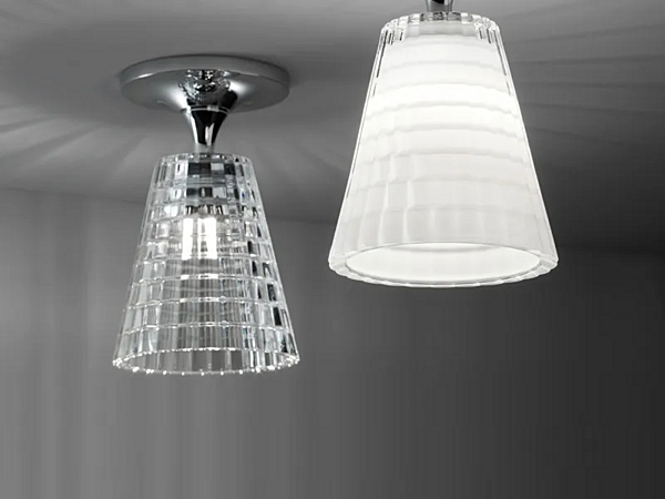 Kristall Deckenlampe Fabbian Flow Fabrik Fabbian aus Italien. Foto №1