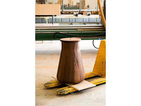 Runder Esstisch aus Walnussholz DALE Convivio B 180 Fabrik DALE aus Italien. Foto №3