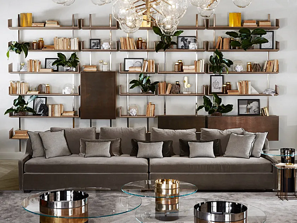 Modularer Samtsofa First Gallotti&Radice Fabrik Gallotti & Radice aus Italien. Foto №2