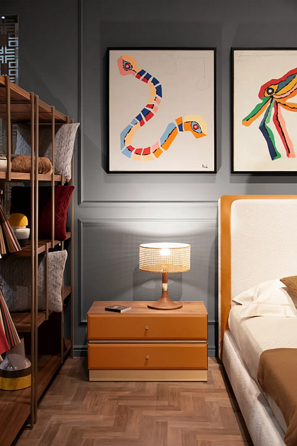 Holz Nachttisch Clarissa FORMITALIA Fabrik FORMITALIA aus Italien. Foto №10