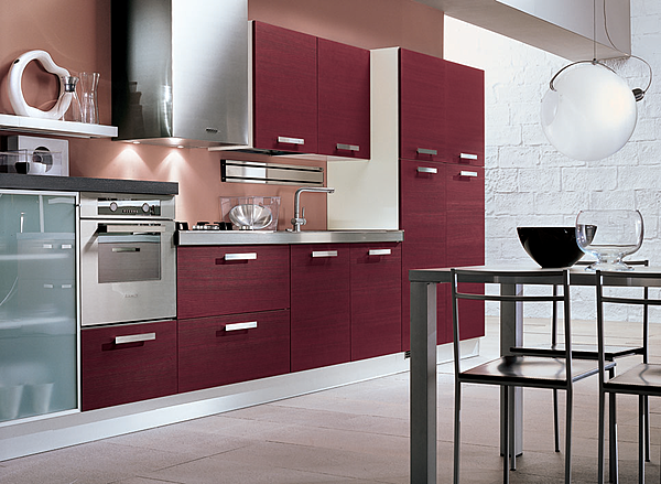 Küche HOME CUCINE Frontali finitura Rubino Fabrik HOME CUCINE aus Italien. Foto №3