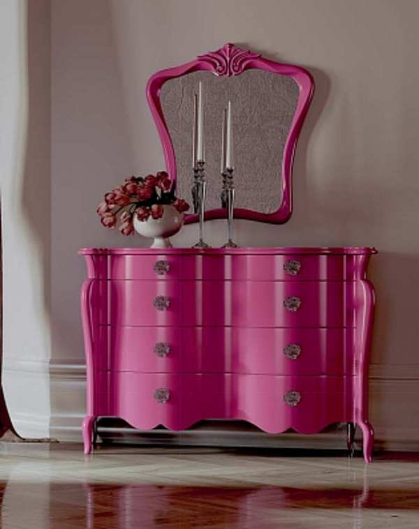 Kommode EURO DESIGN ALAIN-fucsia - cassetti Guide blumotion  Fabrik EURO DESIGN aus Italien. Foto №1