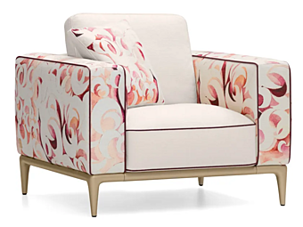 Stoffarmchair mit Armlehnen Moon H FORMITALIA -Armchair-A