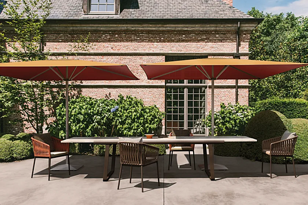 Gartenstuhl aus Stoff mit Armlehnen KETTAL BITTA Fabrik KETTAL aus Italien. Foto №6