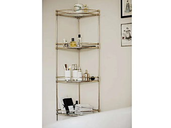 Eck-Badezimmer-Schrank aus Holz Gentry Home Eck-Badezimmer-Schrank aus Holz Gentry Home Fabrik Gentry Home aus Italien