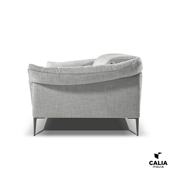 Dreisitzer Stoffsofa mit abnehmbarem Bezug Calia Italia Elisir CAL 1078 Fabrik Calia Italia aus Italien. Foto №7