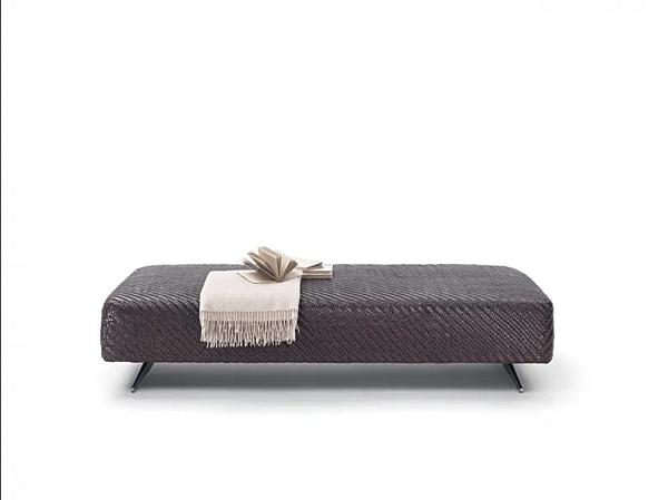 Rechteckiger Pouf aus gegerbtem Leder FLEXFORM Filicudi Fabrik FLEXFORM aus Italien. Foto №3