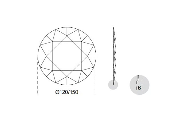 Runder Wandspiegel aus Glas DREAM Gallotti&Radice Fabrik Gallotti & Radice aus Italien. Foto №3