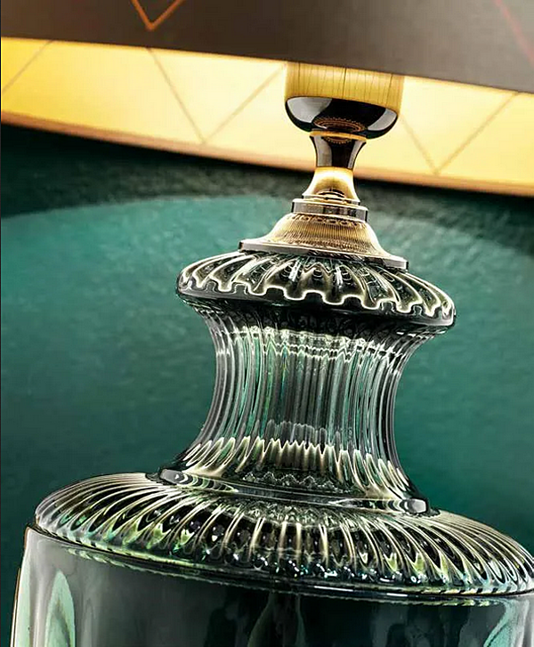 Kristall Tischlampe Euroluce Lampadari Glam LG1 Fabrik EUROLUCE LAMPADARi aus Italien. Foto №4