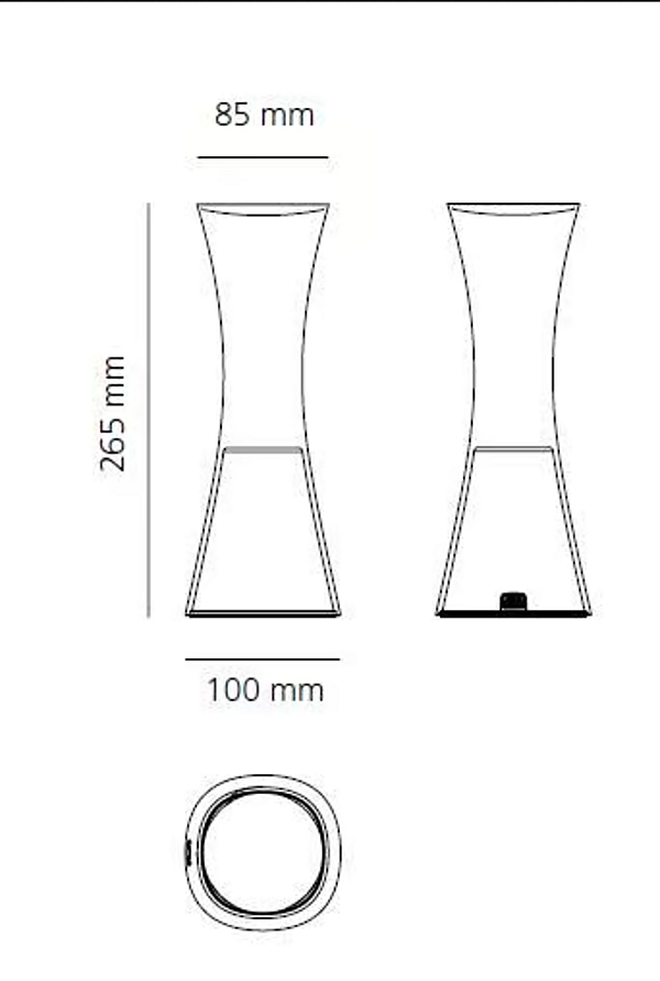 Kabellampe aus Methacrylat Artemide Come Together 0165W20A, 0165W10A, 0165W30A Fabrik Artemide aus Italien. Foto №36