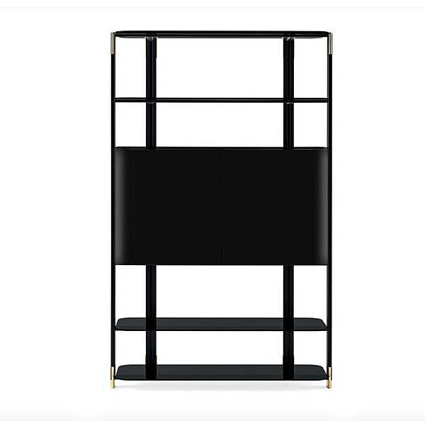 Bücherregal aus Aluminium und Holz Syil Gallotti&Radice Fabrik Gallotti & Radice aus Italien. Foto №1