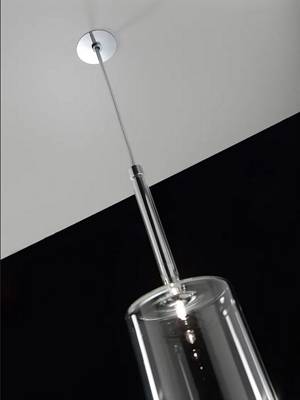 Halogen Kristall Pendelleuchte Spillray AXOLIGHT SP SPILL P, SP SPILL M, SP SPILL G Fabrik Axolight aus Italien. Foto №5