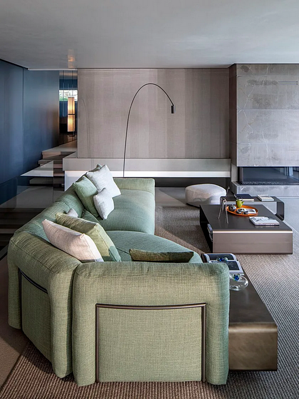 Ecksofa mit abnehmbarem Bezug Flou Fiocco Fabrik Flou aus Italien. Foto №2