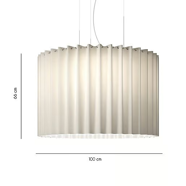 Pendelleuchte aus Trevira CS mit fluoreszierendem Licht AXOLIGHT Fabrik Axolight aus Italien. Foto №7