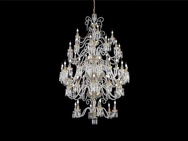 Kristalllüster Imperial Charm Farbe L60 Euroluce Lampadari Fabrik EUROLUCE LAMPADARi aus Italien. Foto №2