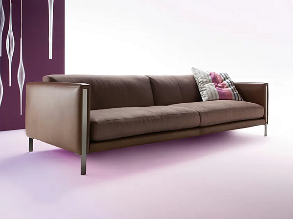 Sofa mit gepolsterter Rückenlehne aus Stoff ERBA ITALIA PREZIOSO Fabrik ERBA ITALIA aus Italien. Foto №4