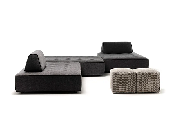 Ecksofa aus Stoff mit modularer Gestaltung Mussi Isola Fabrik MUSSI aus Italien. Foto №3