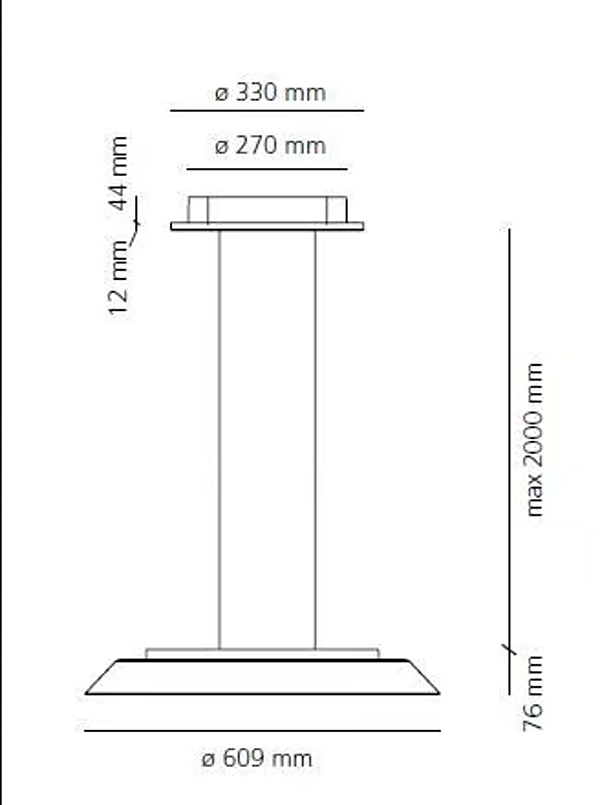 LED Pendelleuchte aus Methacrylat FEBE Artemide 0242W00A/0242W20A/0242000A/0242020A Fabrik Artemide aus Italien. Foto №7