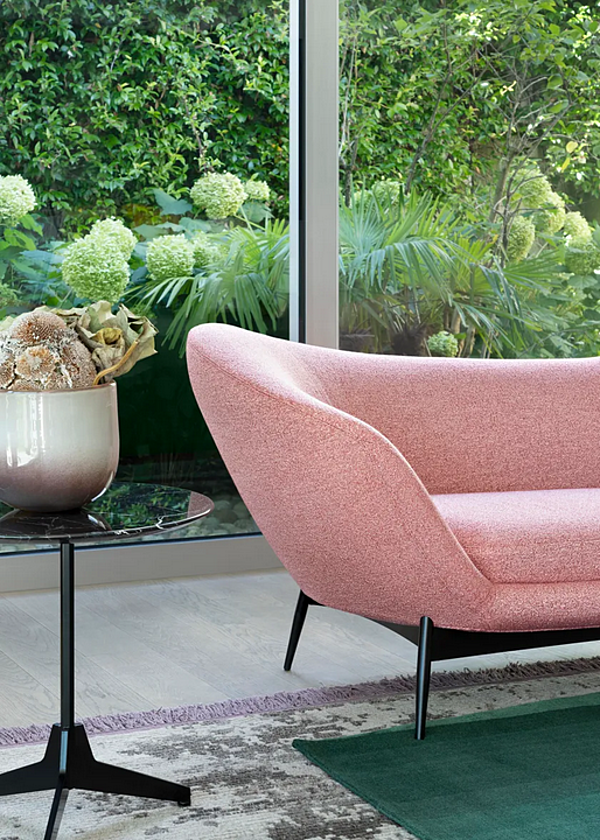 Dreisitzer Stoffsofa Oltremare Saba Fabrik SABA aus Italien. Foto №9