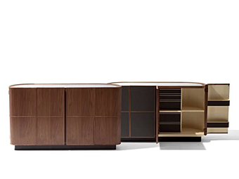 Holzsideboard mit Türen GIORGETTI MOORE 73019, 73024