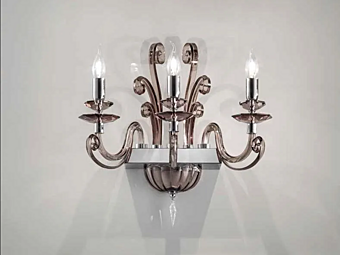 Wandleuchte mit Swarovski-Kristallen Alicante Axis A3 Euroluce Lampadari