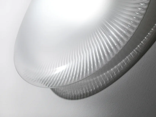 Deckenlampe aus geblasenem Glas mit LED Fabbian Loop Fabrik Fabbian aus Italien. Foto №3