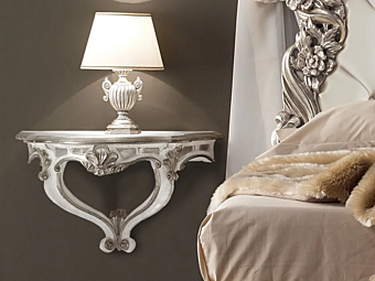 Wandmontierte Nachttisch aus Holz CASA +39 PRESTIGE 756 Fabrik CASA +39 aus Italien