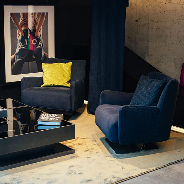 Stoffarmstuhl mit Armlehnen FORMITALIA JR SUNRISE Fabrik FORMITALIA aus Italien. Foto №5