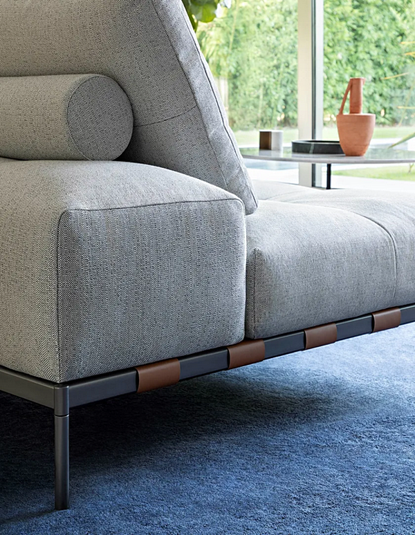 Ecksofa aus Stoff mit weicher Rückenkonstruktion Pixel Light Saba Fabrik SABA aus Italien. Foto №5