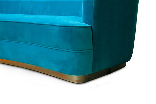 Dreisitzer Sofa aus Samt BRABBU Saari Fabrik BRABBU aus Italien. Foto №4