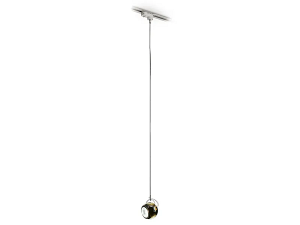 Chromierter Tracklight in Beluga-Farbe Fabbian Fabrik Fabbian aus Italien. Foto №6