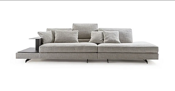 Ecksofa mit abnehmbarem Bezug aus Stoff Frigerio Davis Case Fabrik Frigerio aus Italien. Foto №2