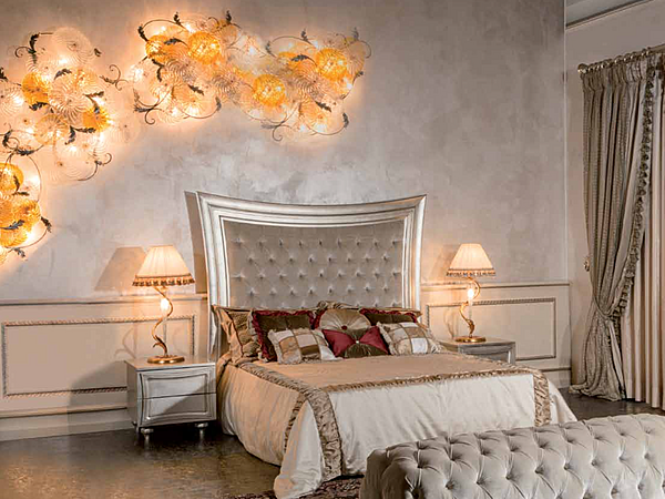 Bett  MANTELLASSI "DECOGLAM" Marilyn Fabrik MANTELLASSI aus Italien. Foto №4