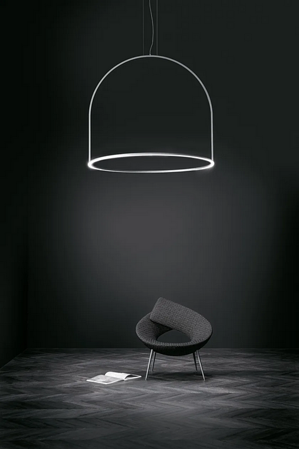 LED Pendelleuchte aus Metall U-Light AXOLIGHT Fabrik Axolight aus Italien. Foto №14