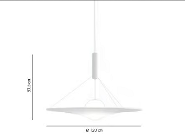 LED Pendelleuchte aus Metall mit verstellbarem Design AXOLIGHT Manto Fabrik Axolight aus Italien. Foto №14