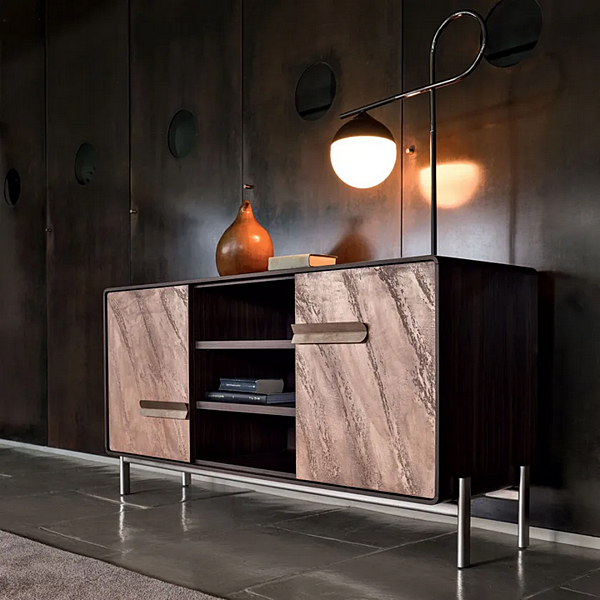 MDF Sideboard mit Türen CORTEZARI Perseus 851 Fabrik CORTE ZARI aus Italien. Foto №4
