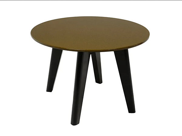 Runder Holztisch mit Lavasteinplatte CHELINI EDGAR Fabrik CHELINI aus Italien. Foto №1