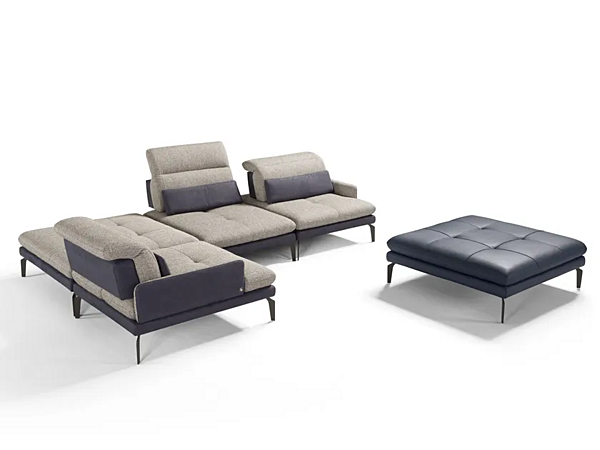 Modularer Stoffsofa mit Relaxfunktion Jaclyn Egoitaliano Fabrik Egoitaliano aus Italien. Foto №2